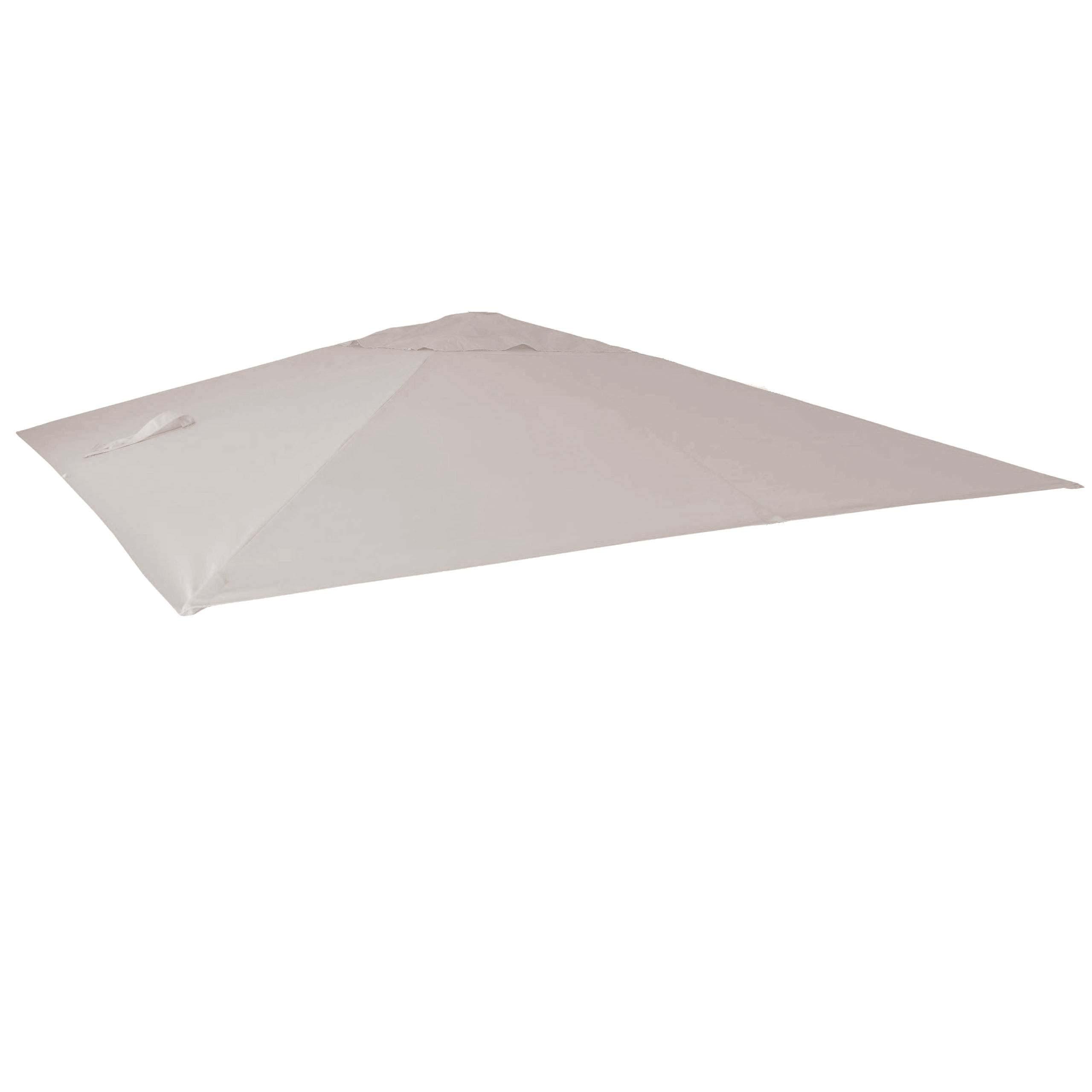 ERSATZ-BEZUG FÜR SCHIRM Ecru - Ecru, Textil (335/335cm) - MCW