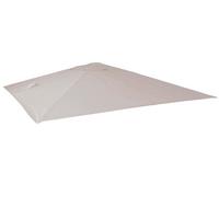 ERSATZ-BEZUG FÜR SCHIRM Ecru - Ecru, Textil (335/335cm) - MCW