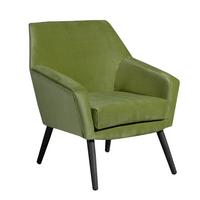 SESSEL Kachka Bezug Samtvelour Buche schwarz / oliv - Buche Kolonial/Olivgrün, Kunststoff (71/81/67cm) - 58aufmkessel