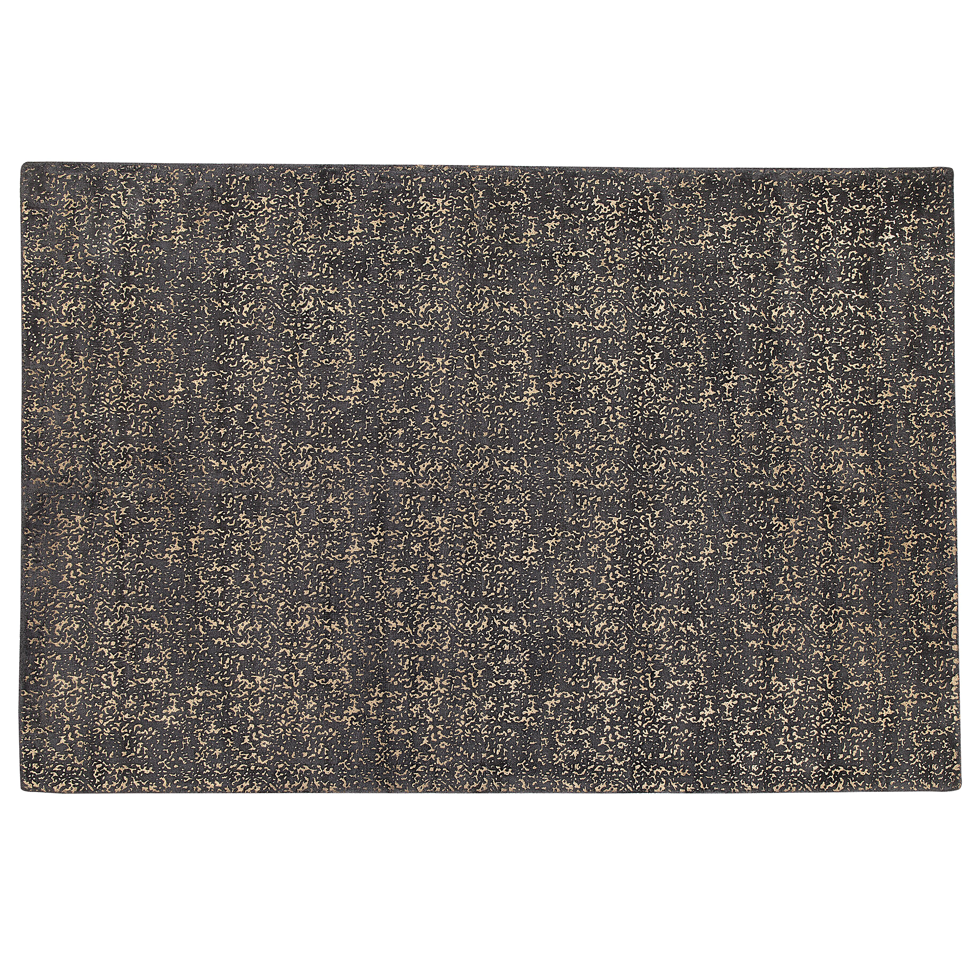 KURZFLOR-TEPPICH Esel 200/140 cm - Grau, Naturmaterialien (140/200cm) - Beliani
