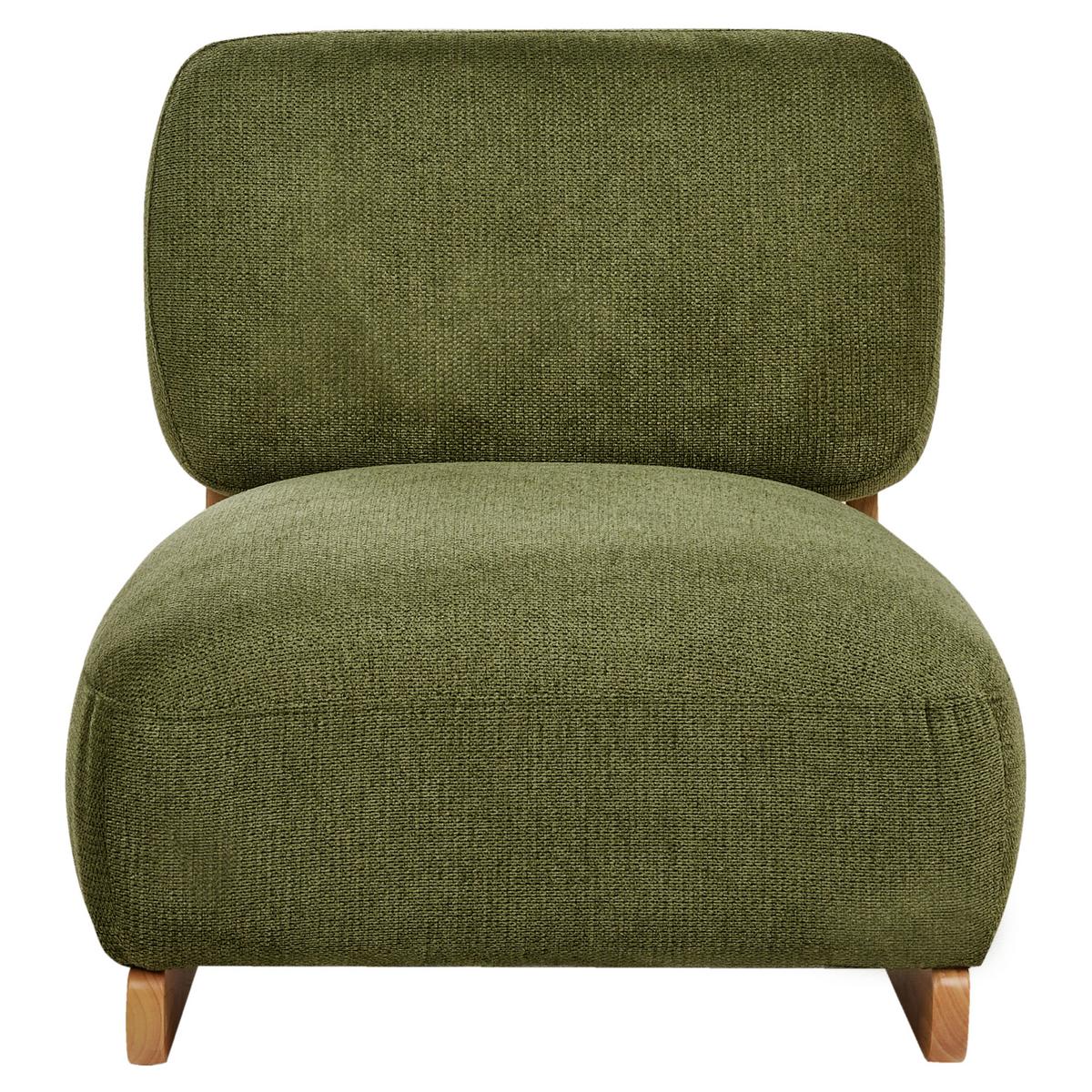 SESSEL Stoff Grün Kokkola - Grün, Textil (66/71/79cm) - Beliani