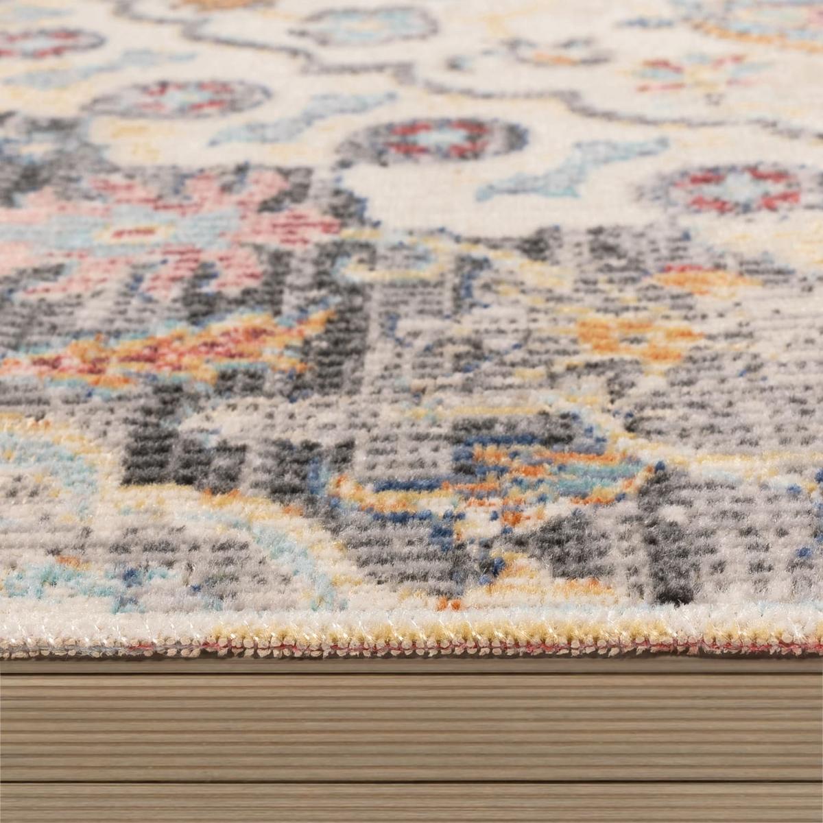 OUTDOORTEPPICH, orientalisch im Vintage-Stil, Grau, 80 x 150 cm - Grau, Textil (150/80cm) - KADIMA DESIGN