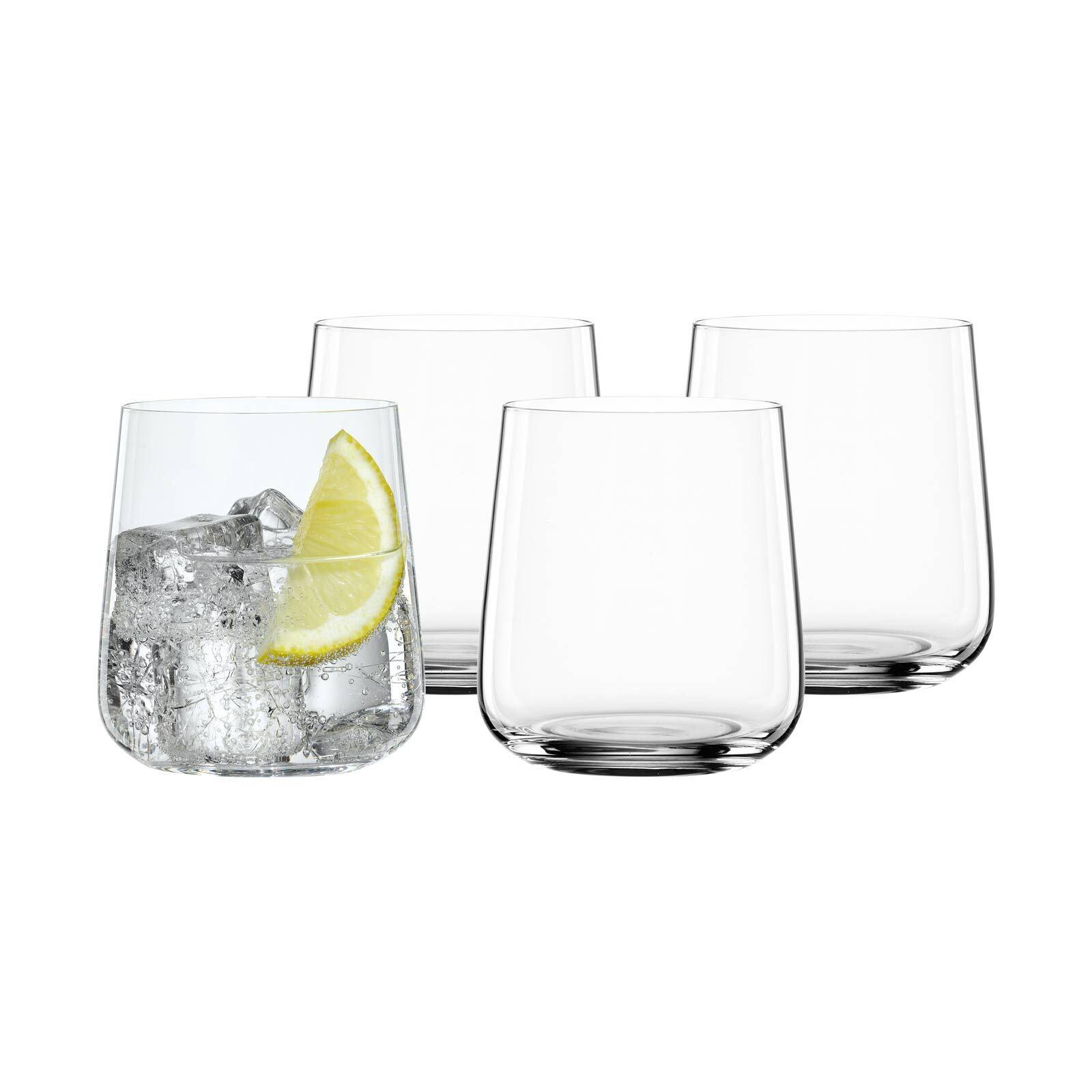 TRINKBECHER Style transparent 340 ml 4er Set - Transparent, Glas (0.34L) - Spiegelau