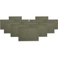 PLATZMATTEN Mistral Olivgrün 43 x 30 cm 12er Set - Olivgrün, Kunststoff (43/30/0.2cm) - Ritzenhoff Breker