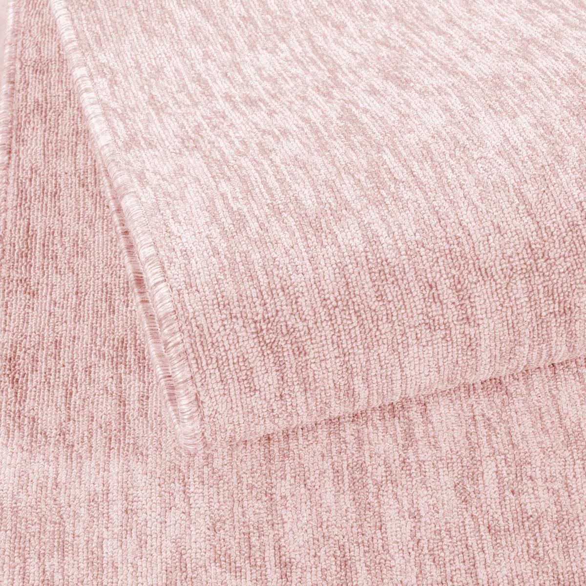 KURZFLORTEPPICH AMMER, einfarbig, Rosa, 200 x 290 cm - Rosa, Textil (290/200cm) - KADIMA DESIGN
