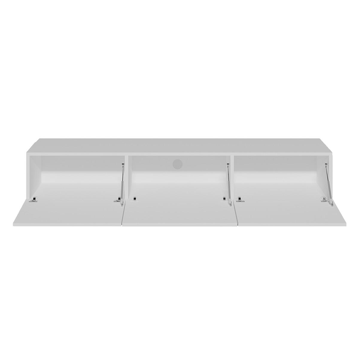 TV-MÖBEL Idao Weiß - Weiß, Holzwerkstoff (180/35/29cm) - Petits-meubles