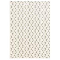 DESIGNER TEPPICH RETRO MONTANA RAUTEN - Beige, Textil (80/150cm) - Pergamon