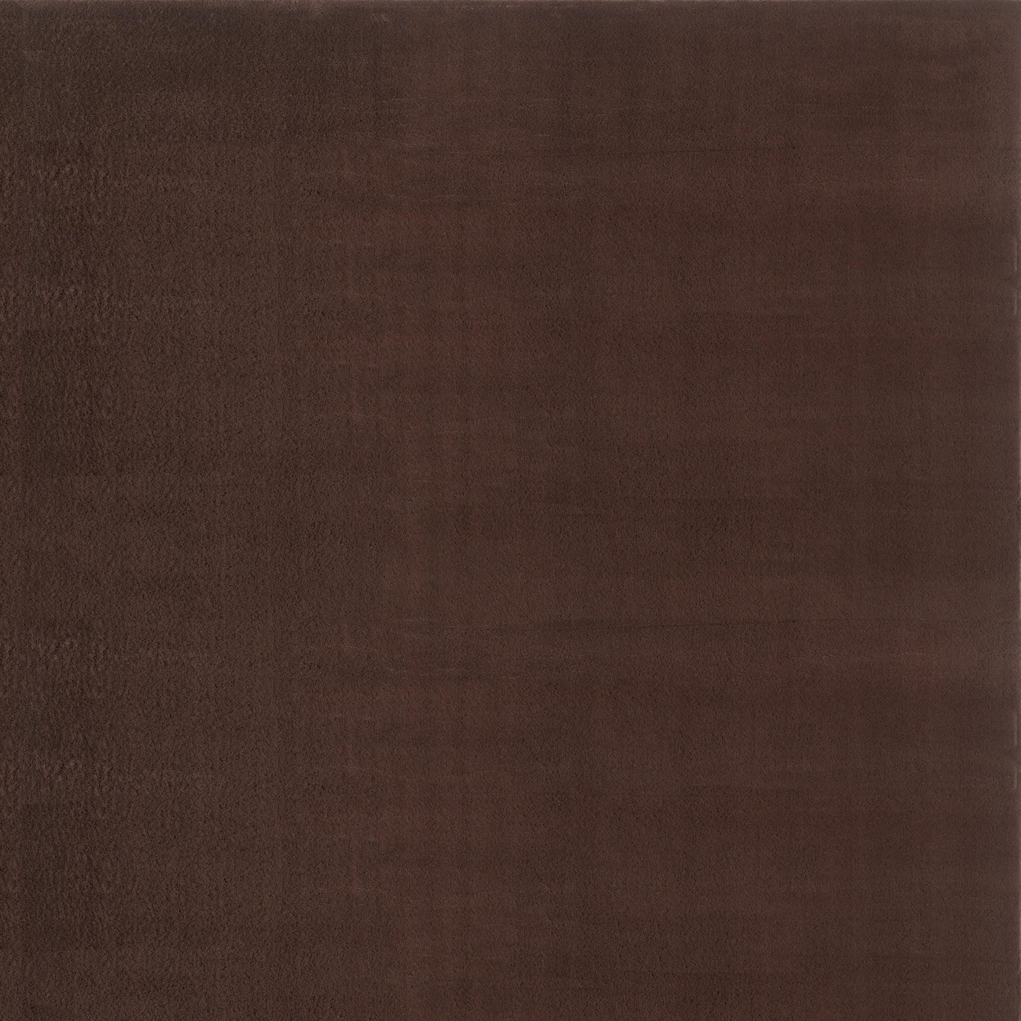 KURZFLORTEPPICH Antirutsch Uni RUTOR Polyester Braun 160 x 220 cm - Braun, Textil (160/220cm) - KADIMA DESIGN