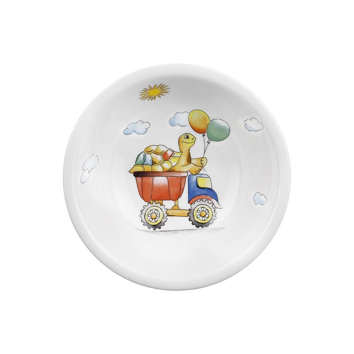 KINDERGESCHIRR SET Compact Flinke Flitzer bunt 3-tlg. - Multicolor, Keramik (21.4/20.5/21.4cm) - Seltmann Weiden