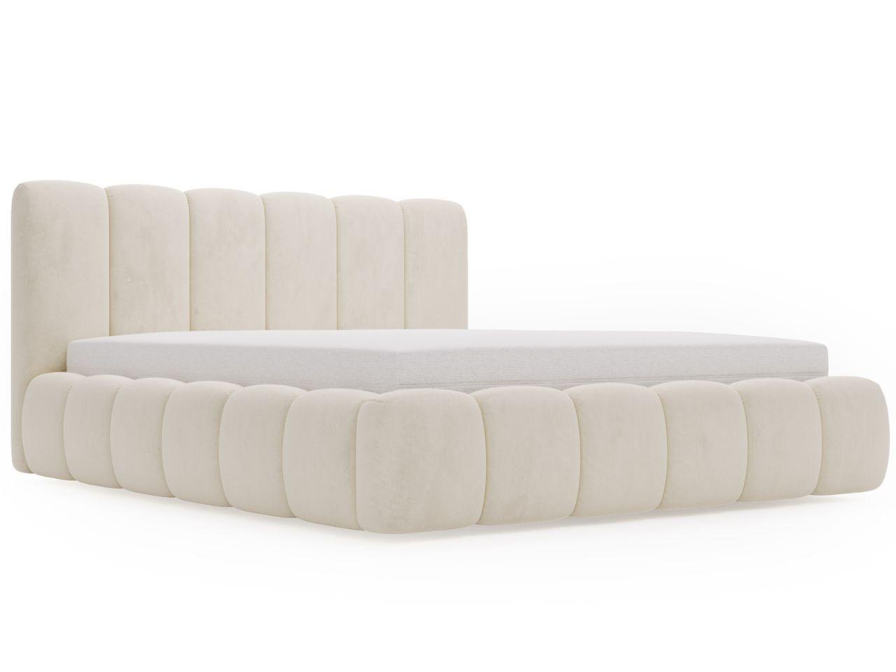 POLSTERBETT Cloud 120x200 Beige - Beige, Textil (120/200cm) - Graingold