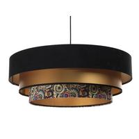 HÄNGELEUCHTE Gold 60/20 cm - Goldfarben, Kunststoff (60/1/20cm) - ONZENO