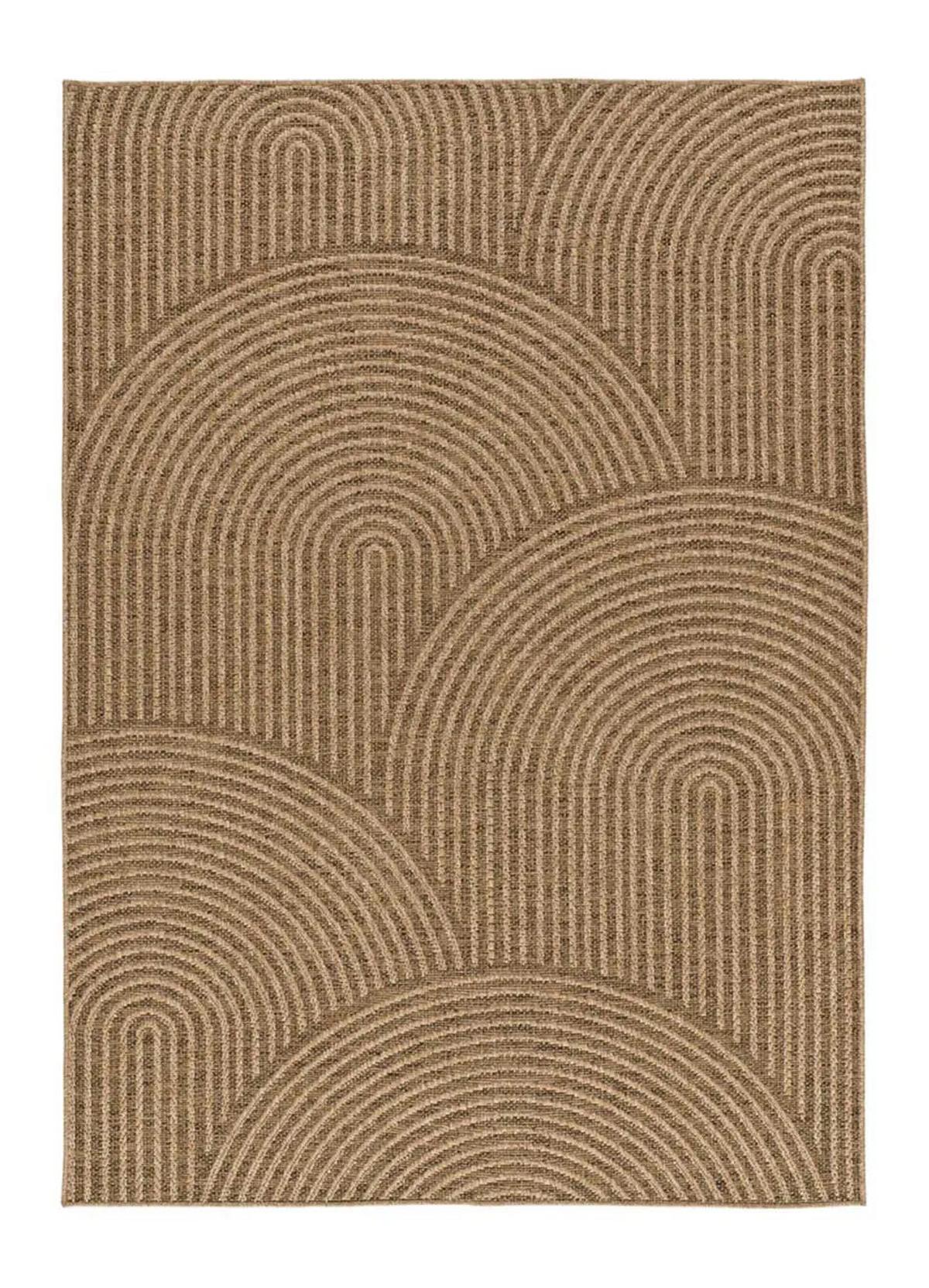 OUTDOORTEPPICH Natürlich Acra 120/170 cm - Braun, Textil (120/170cm) - Atticgo
