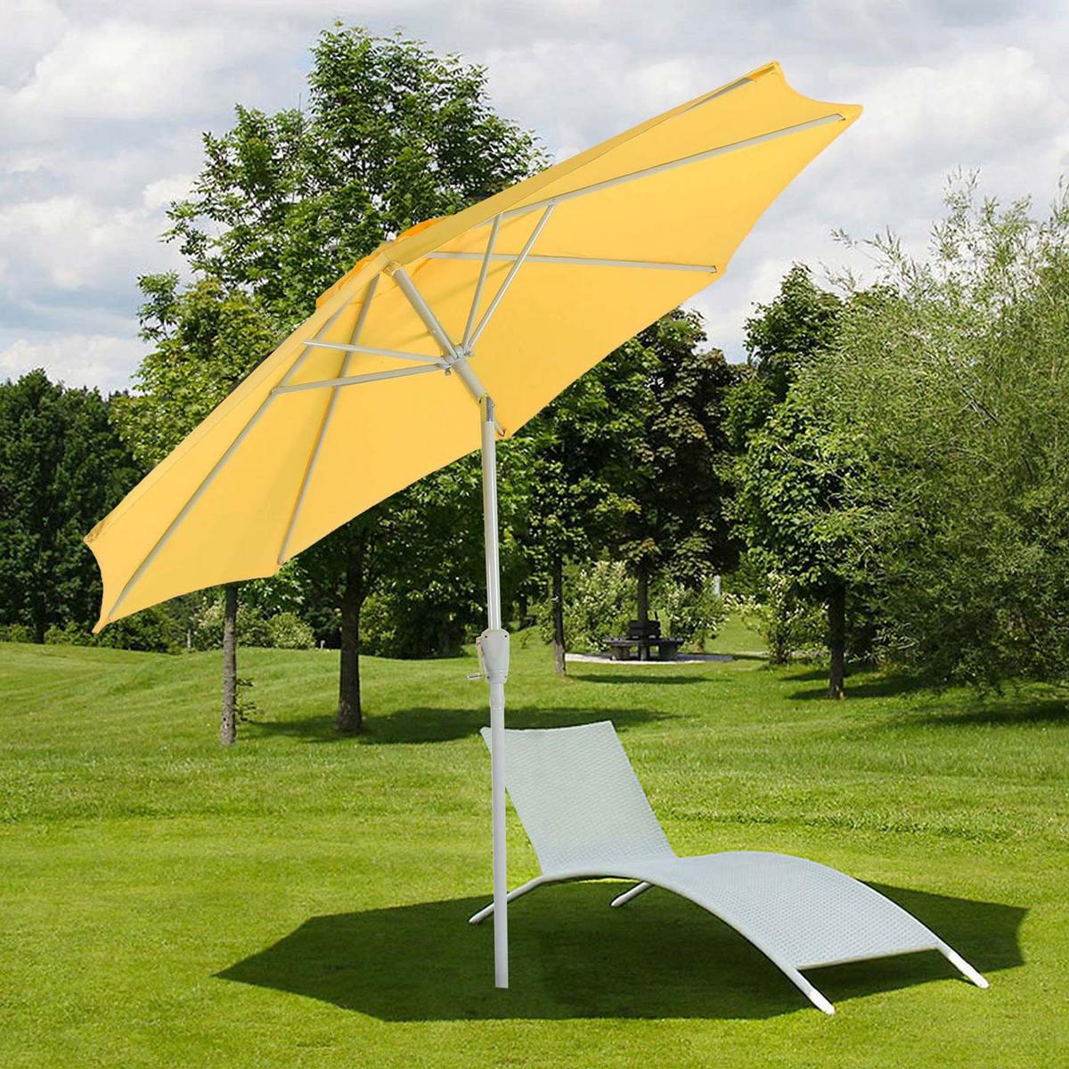SONNENSCHIRM Gelb - Gelb, Textil (270/270cm) - MCW