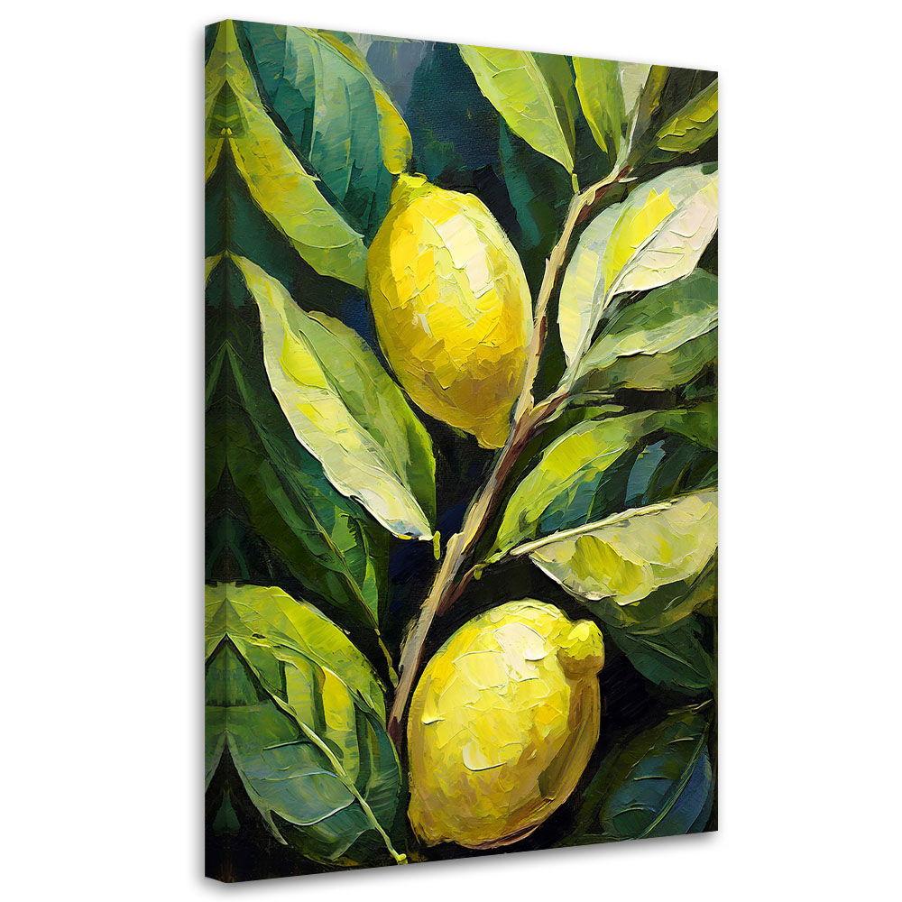 KUNSTDRUCK Grün 70/100 cm - Grün, Textil (70/100cm) - KUNSTLOFT