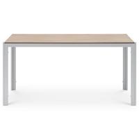 GARTENTISCH MONDELLO weiß - Weiß, Metall (90/150/73cm) - IDIMEX