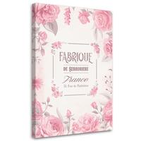 WANDBILD blumen im vintage stil - Pink, Textil (40/60cm) - Feeby