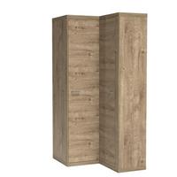 DREHTÜRENSCHRANK YASUO 109/200,5/53,5 cm 2-türig Eichefarben - Eichefarben, Holzwerkstoff (109/200.5/53.5cm) - MASSENO