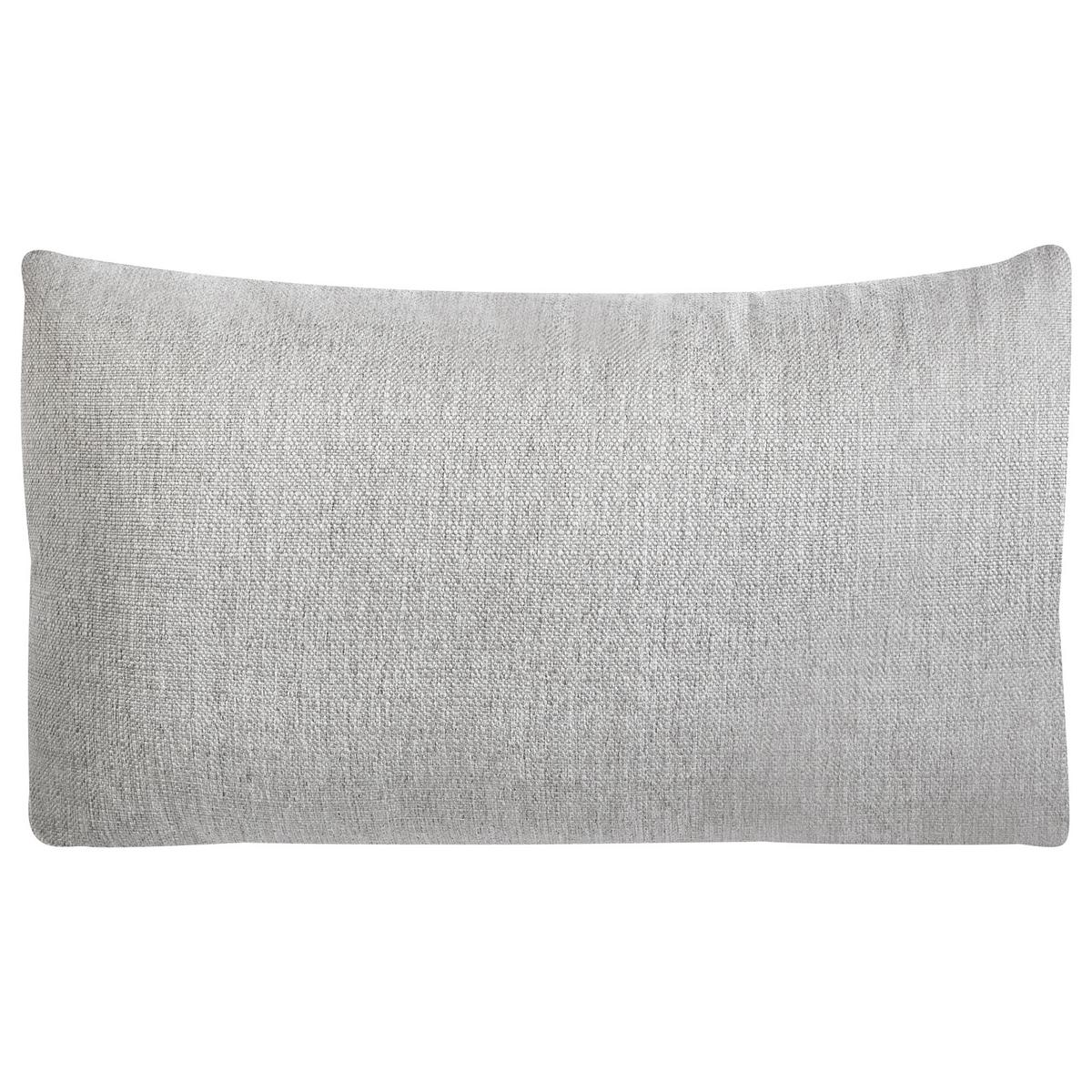 SESSEL Stoff Hellgrau Luvos - Hellgrau/Braun, Holz/Textil (120/74/108cm) - Beliani