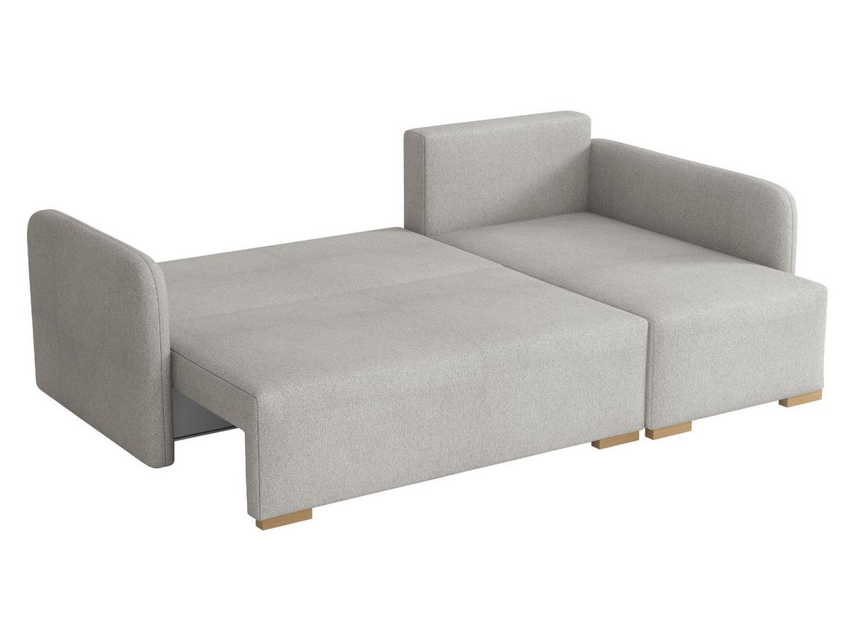 ECKSOFA Como L - Naturfarben, Holz/Textil (220/140cm) - MIRJAN24