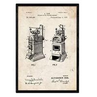 POSTER Kessel Patent A3 Rahmenlos - Klar, Papier (29.7/5/42cm) - Nacnic