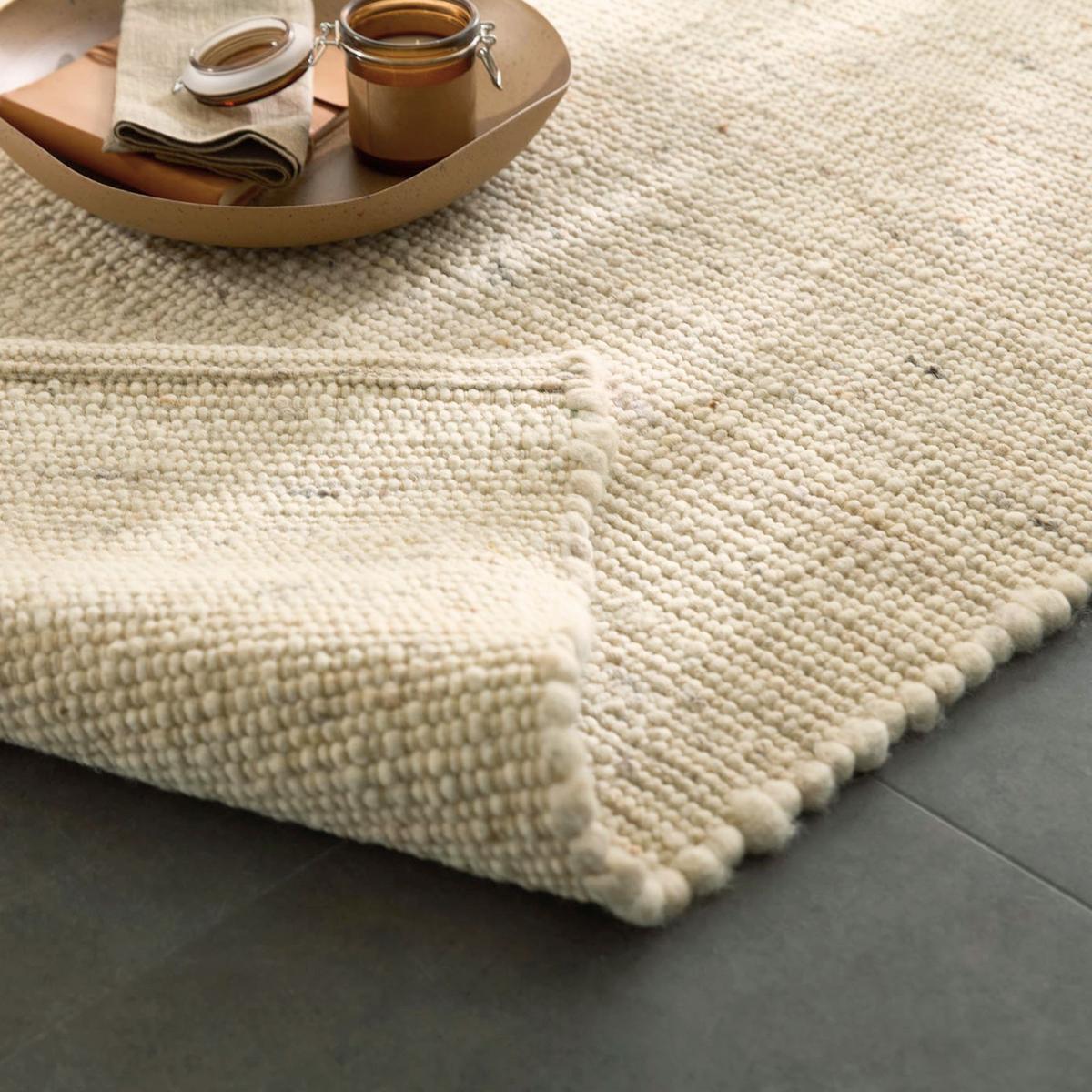 HANDWEBTEPPICH Anden 140x200 cm - Naturfarben, Textil (140/200cm) - Rug and Roll