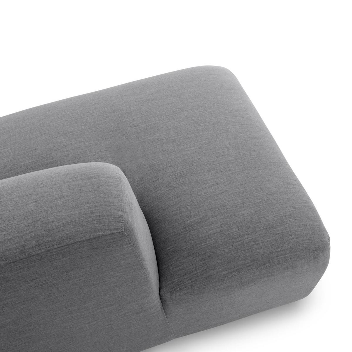 GARTENSOFA CALABRIA dunkelgrau - Dunkelgrau, Kunststoff (251/74/193cm) - IDIMEX