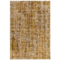 TEPPICH TIBER-Rom, abstrakt, Senfgelb, 120 x 170 cm - Gelb, Textil (170/120cm) - KADIMA DESIGN