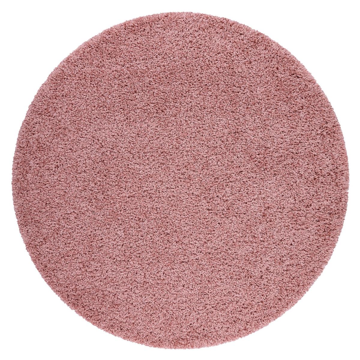 TEPPICH Soffi 120 cm - Pink, Textil (120/120cm) - rugsX