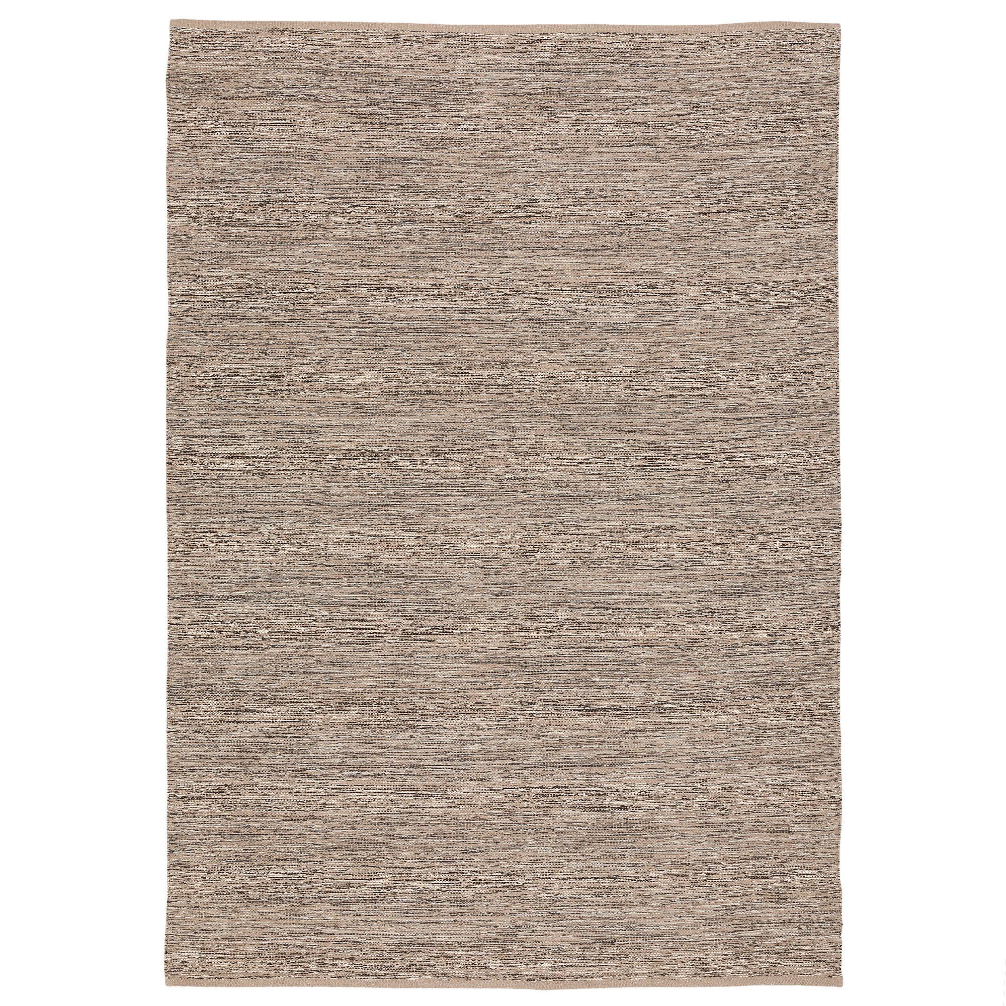 BAUMWOLLE NATUR KELIM TEPPICH EASY MELIERT - Braun, Textil (60/90cm) - Pergamon