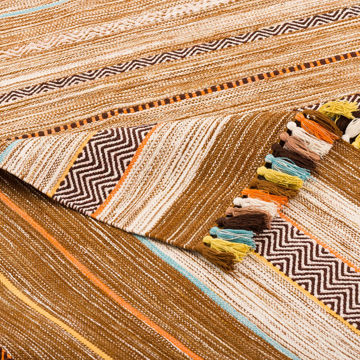 NATUR TEPPICH KELIM KALLEEN - Beige, Textil (170/240cm) - Pergamon