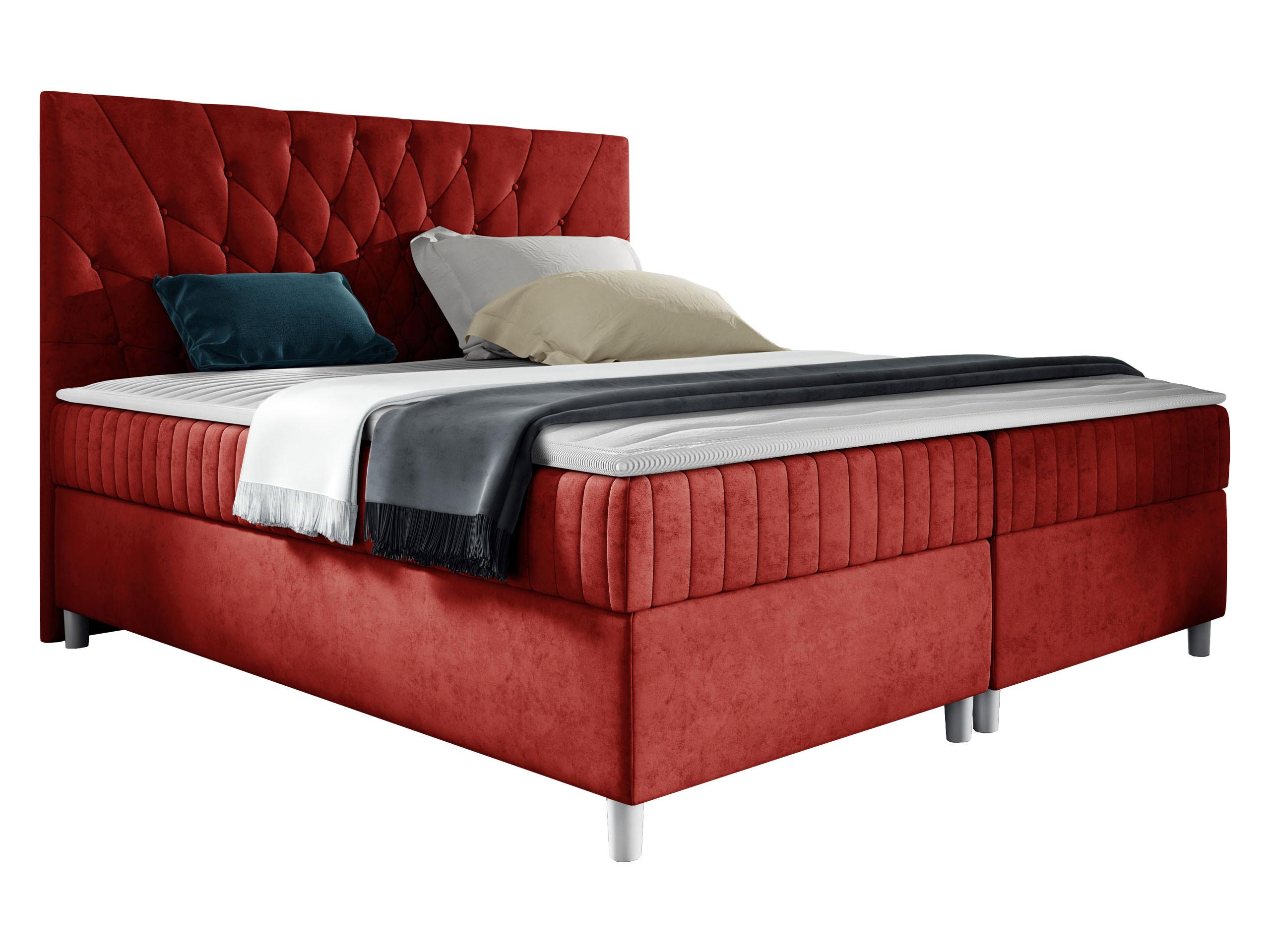 BOXBETT Prowansja - H3 - Rot, Holz (160/200cm) - MIRJAN24