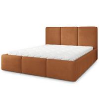 POLSTERBETT MORENA MGV 160x200 cm mit Bettkästen - Kupferfarben - Kupferfarben, Holz (160/200cm) - MASSENO