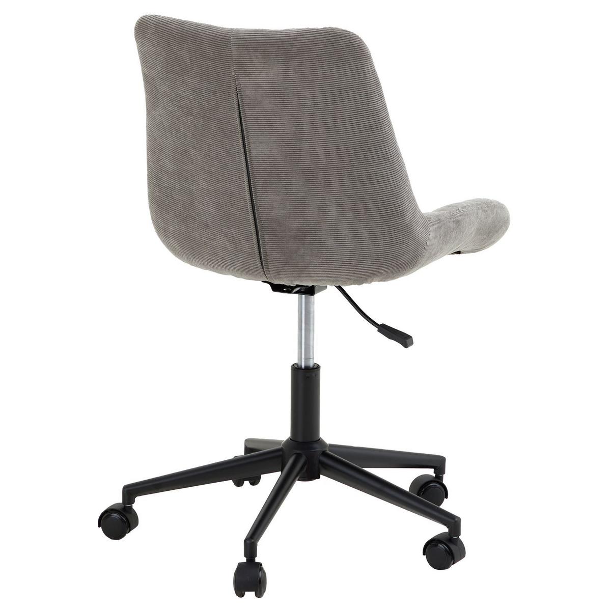 DREHSTUHL VASILO grau - Grau, Textil (54/80/61cm) - IDIMEX