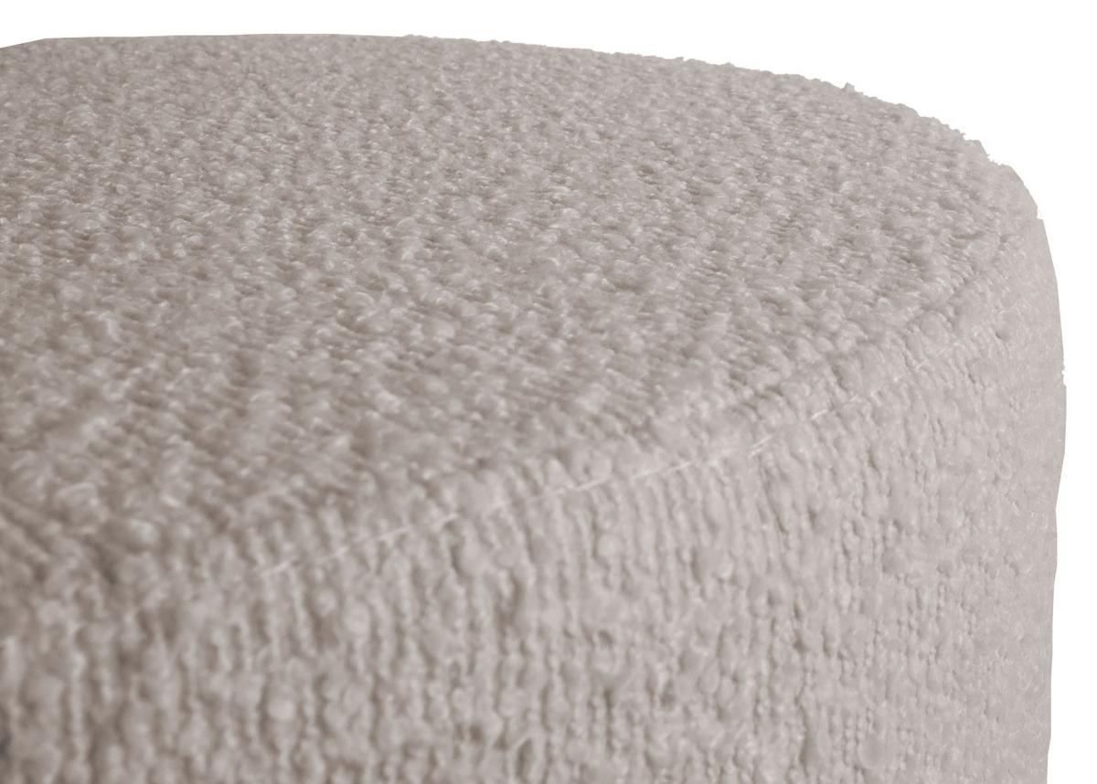 HOCKER Beige 2er-Set - Beige, Textil (37/57/37cm) - MCW