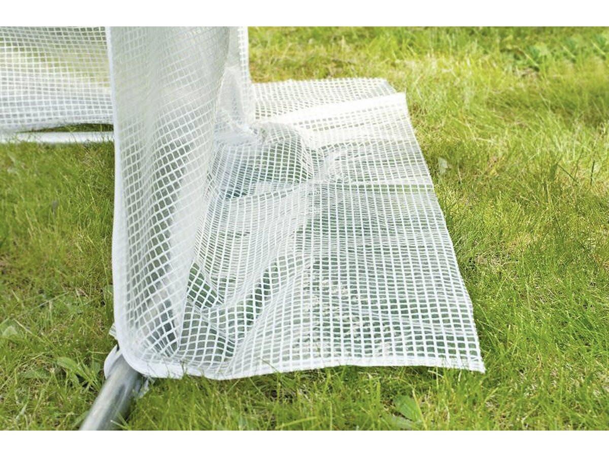 ZUBEBÖHR FÜR GEWÄCHSHÄUSER mimosa weiss - Weiß, Kunststoff (85/170/85cm) - Habitat Garten