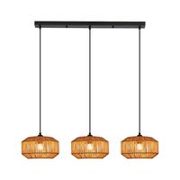 PENDELLEUCHTE Nadine 71/14.5/150 cm - Braun, Metall (71/14.5/150cm) - ZMH