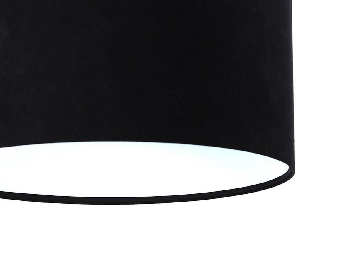 HÄNGELEUCHTE Schwarz 40/20 cm - Schwarz/Weiß, Kunststoff (40/0.6/20cm) - ONZENO