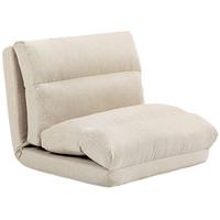 SCHLAFSESSEL Beige - Beige, Textil/Metall (72/56/70cm) - HOMCOM