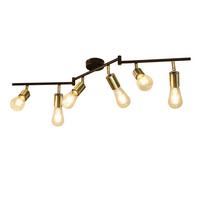 DECKENSTRAHLER Higurashi 14.5/10/34cm - Goldfarben, Metall (14.5/10/34cm) - ZMH