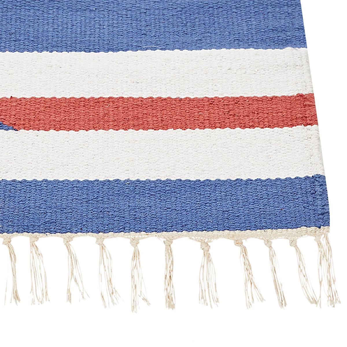 KELIM-TEPPICH Varser 300/80 cm - Multicolor, Textil (80/300cm) - Beliani
