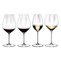 VERKOSTUNGSGLÄSER Performance transparent 4-tlg. - Transparent, Glas - Riedel