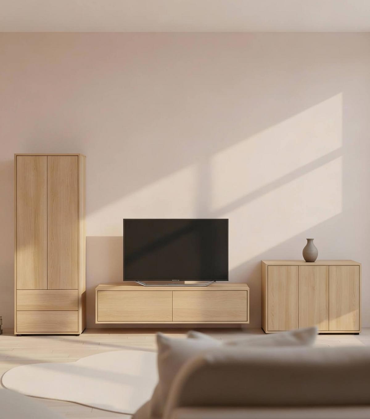 SIDEBOARD Die Horizontale - Braun, Holzwerkstoff (103/73/36cm) - Mokebo