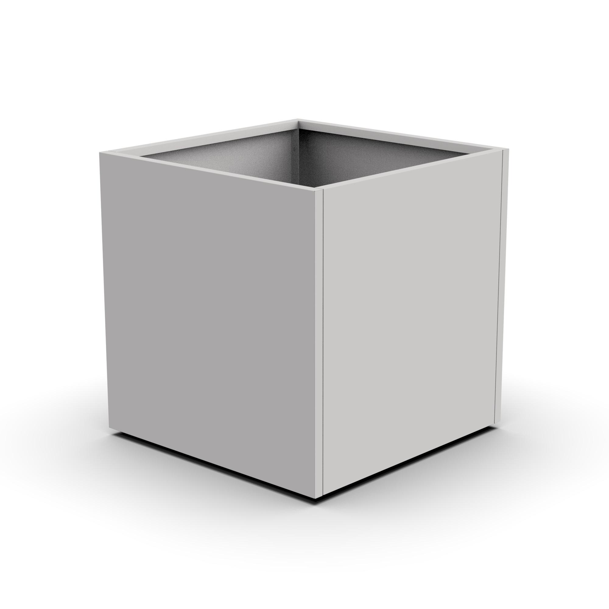 PFLANZKÜBEL Vaargel - Beige, Metall (60/60/60cm) - casa.pro