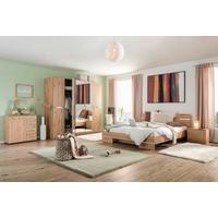 Schlafzimmer in Eichefarben, 4-teilig - Eichefarben, KONVENTIONELL, Holzwerkstoff - Based
