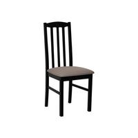 STUHL Bos XII, Holzfarbe: Schwarz - Schwarz/Bronzefarben, Holz (43/90/48cm) - MIRJAN24