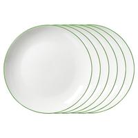 DESSERTTELLER Adela grün ø 20,5 cm 6er Set - Grün, Keramik (20.5cm) - Ritzenhoff Breker