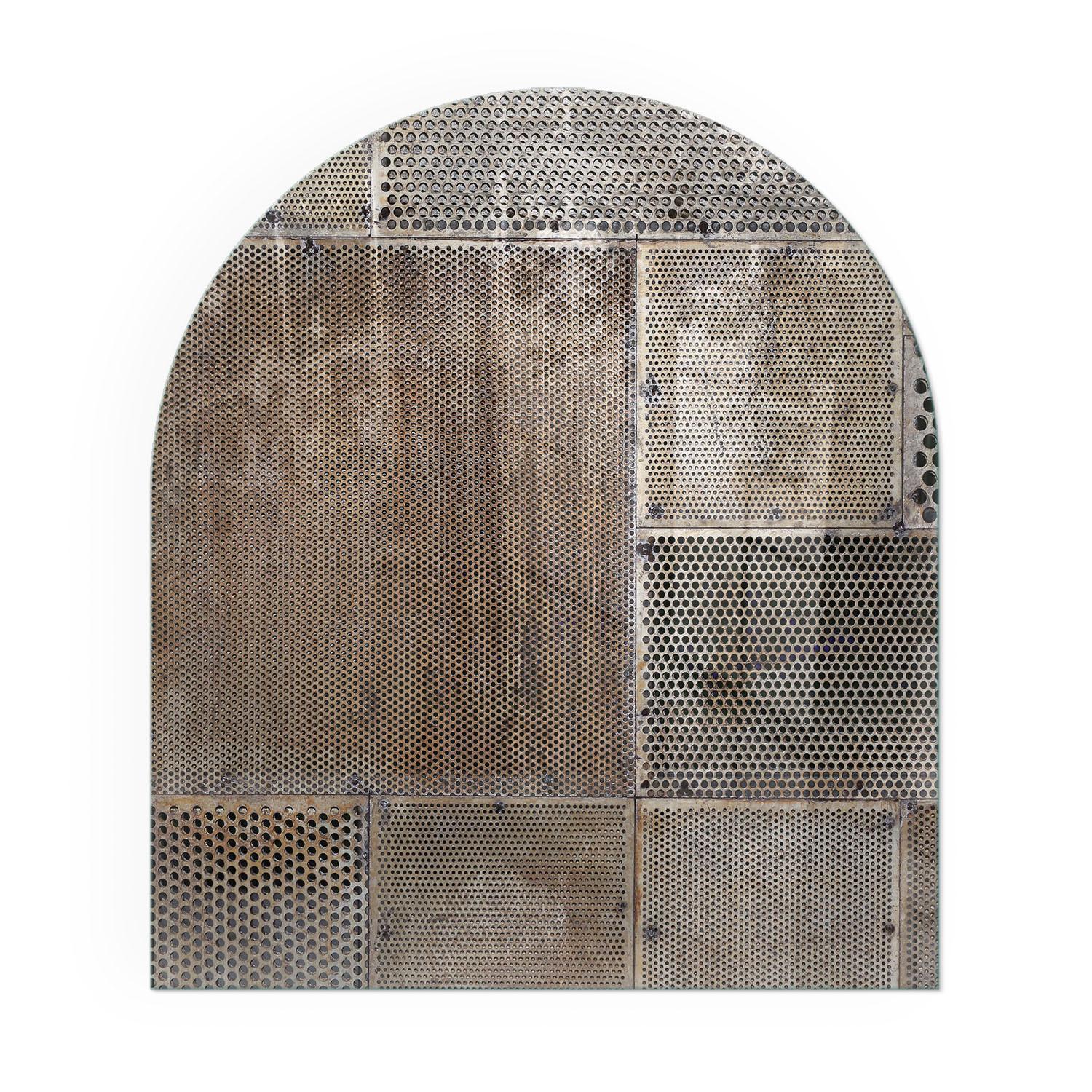 GLASPLATTE für Kamin 80x70 cm - Beige, Glas (80/70/0.4cm) - TULUP