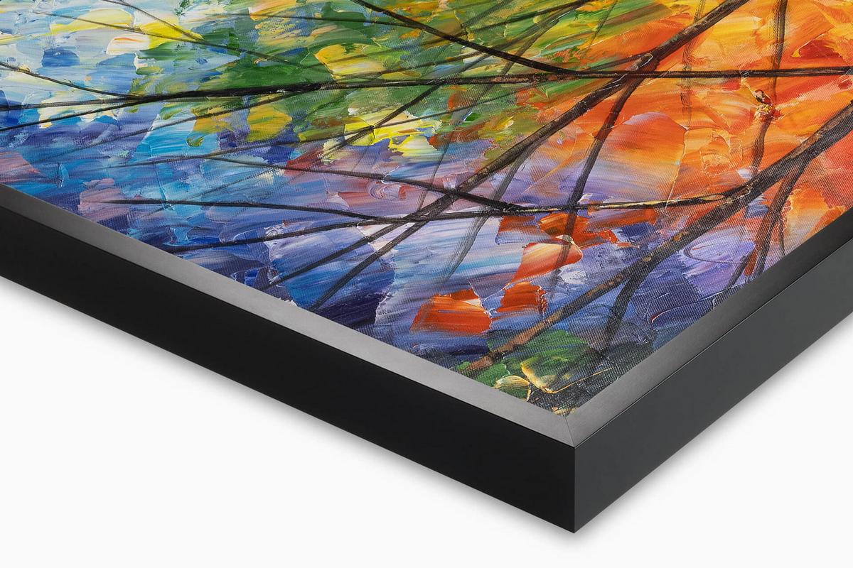 ACRYLBILD HANDGEMALT 120/60 cm - Multicolor, Holz/Textil (120/60cm) - KUNSTLOFT