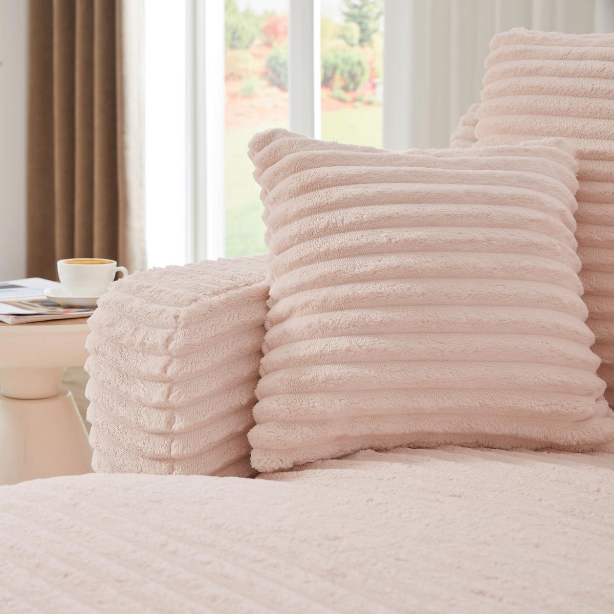 RELAXSESSEL aus Cord Modulare Chaiselongue & ohne Montage - Rosa, Textil (33/127/33cm) - Urban Meuble