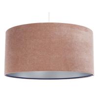 HÄNGELEUCHTE Rosa 50/25 cm - Pink/Silberfarben, Kunststoff (50/0.6/25cm) - ONZENO